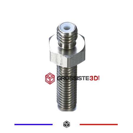GUIDE FIL MK8 V5 M6 X 30 AVEC TUBE TEFLON