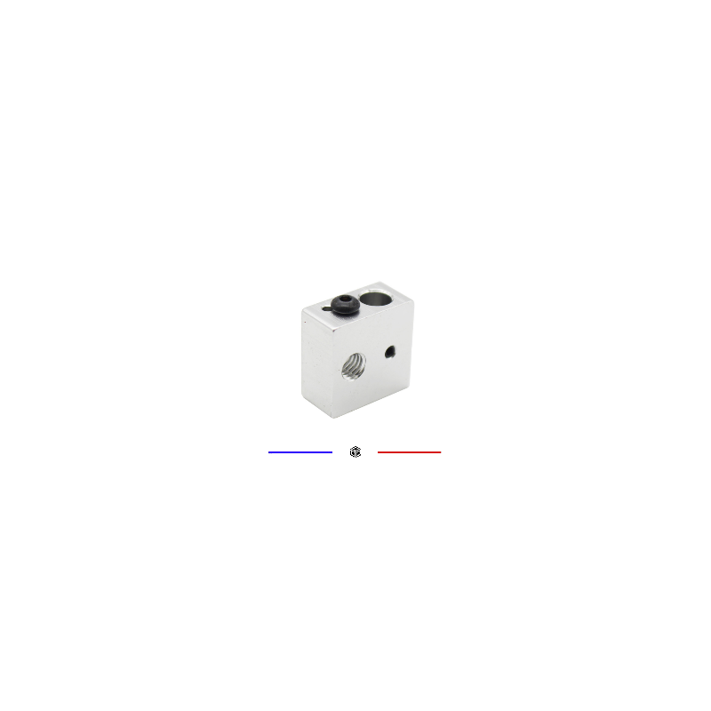 Bloc de chauffe MK7 MK8 Aluminium Bloc de chauffe MK7 MK8 Aluminium