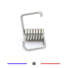 Ressort tendeur courroie imprimante 3D