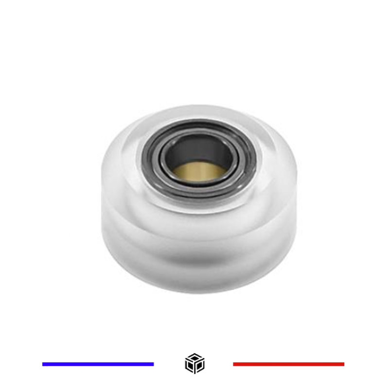 ROULEMENT Delrin plate transparent MR105ZZ