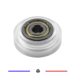 ROULEMENT Delrin plate Transparent 625Z
