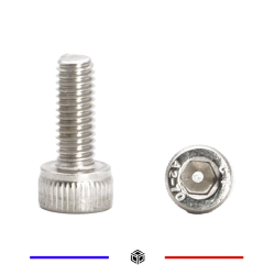 PACK DE 10 VIS HEXAGONAL M3 X 8MM