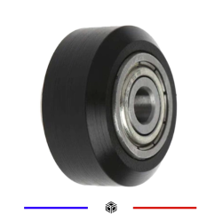 Roulement à billes Delrin MR105ZZ noir