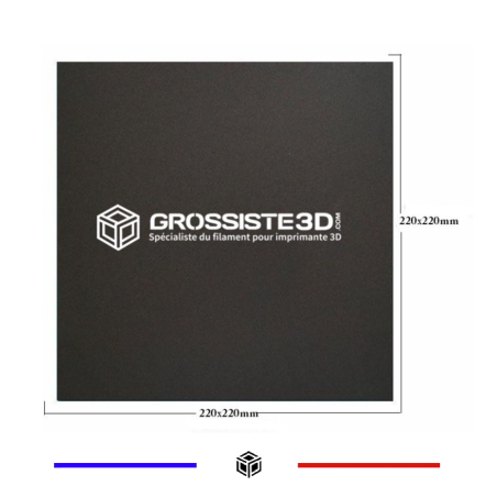 Film d’adhérence 220x220mm plateau imprimante 3D