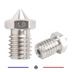 Buse 1,0mm  E3D V6 V5 1,75mm Titane