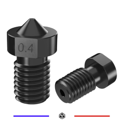 Buse 0,4mm E3D V6 V5 1,75mm Acier Trempé
