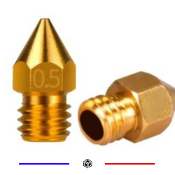 Buse 0,5mm MK8 MK7 3mm Laiton