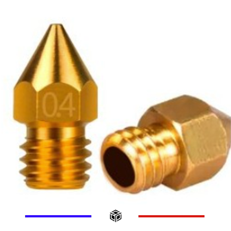 Buse 0,4mm MK8 MK7 3mm Laiton