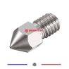 Buse MK8 0,4mm PLAT M6 Acier Inoxydable