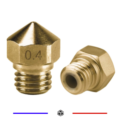 Buse 0,4 mm MK10 Laiton – Impression 3D – Grossiste 3D