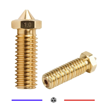 Buse E3D volcano 1.0mm Laiton 1.75mm