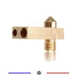 Ultimaker 2 UM2 Buse + Heaterblock 0.4mm Pour 1.75mm