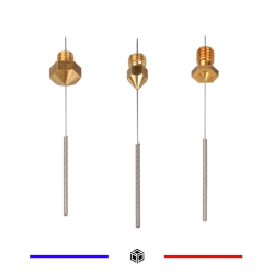Aiguilles de nettoyage buse imprimante 3D