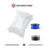 Sachet refermable ZIP (format XL) des bobines filament 3D