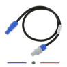 Cable PowerCon de pontage - longueur 1m - 1,5mm2