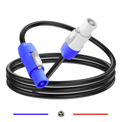 Cable de pontage PowerCon - longueur 2m - 1,5mm2