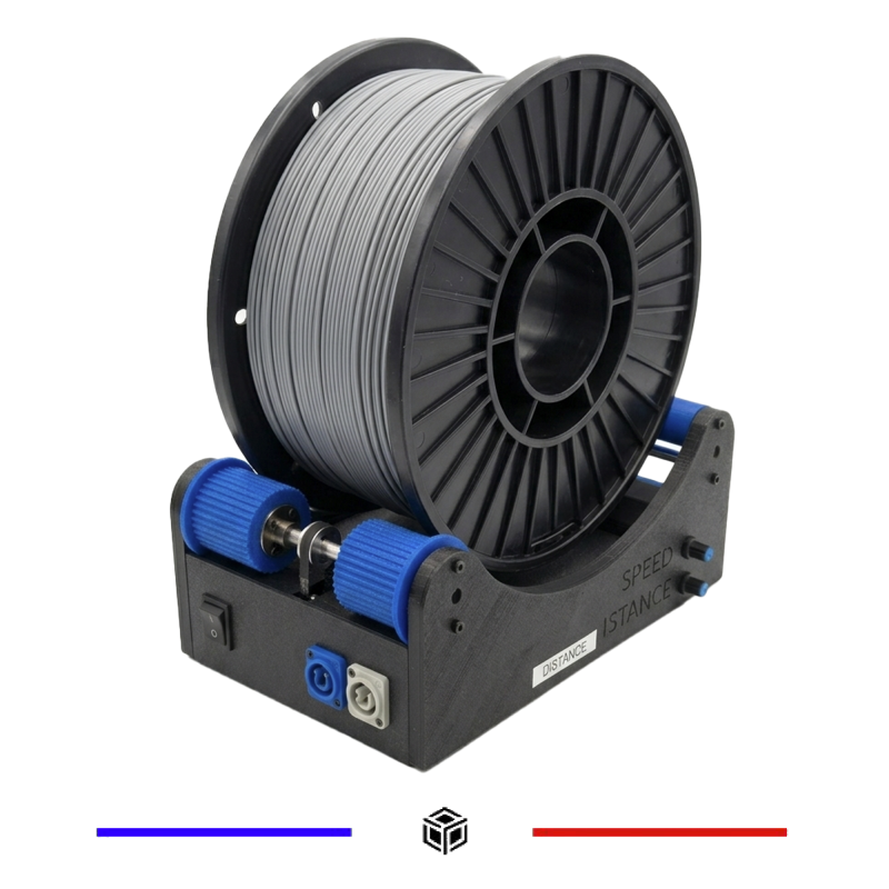 Dévideur automatique de filament 3D pour bobine de 5/9/10 KG avec système de pontage.