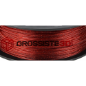 Filament 3D paillette Rouge Scarlet PLA 1.75 mm au mètre