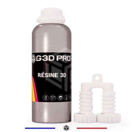 Résine à très haute résistance à la température/mécanique - 1 KG - Blanche -