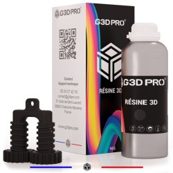 Résine Engineering Haute Température Noire 1kg | G3D PRO®