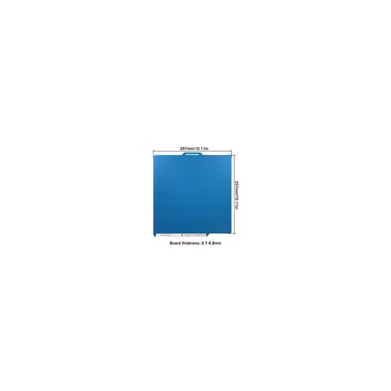 Plateau cool plate pour imprimante 3D Bambu Lab X1, P1P et A1