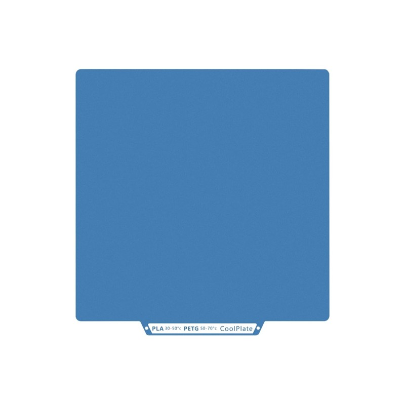 Plateau double face bleu à température basse - Pour imprimante 3D Flashforge AD5X - 235x235mm