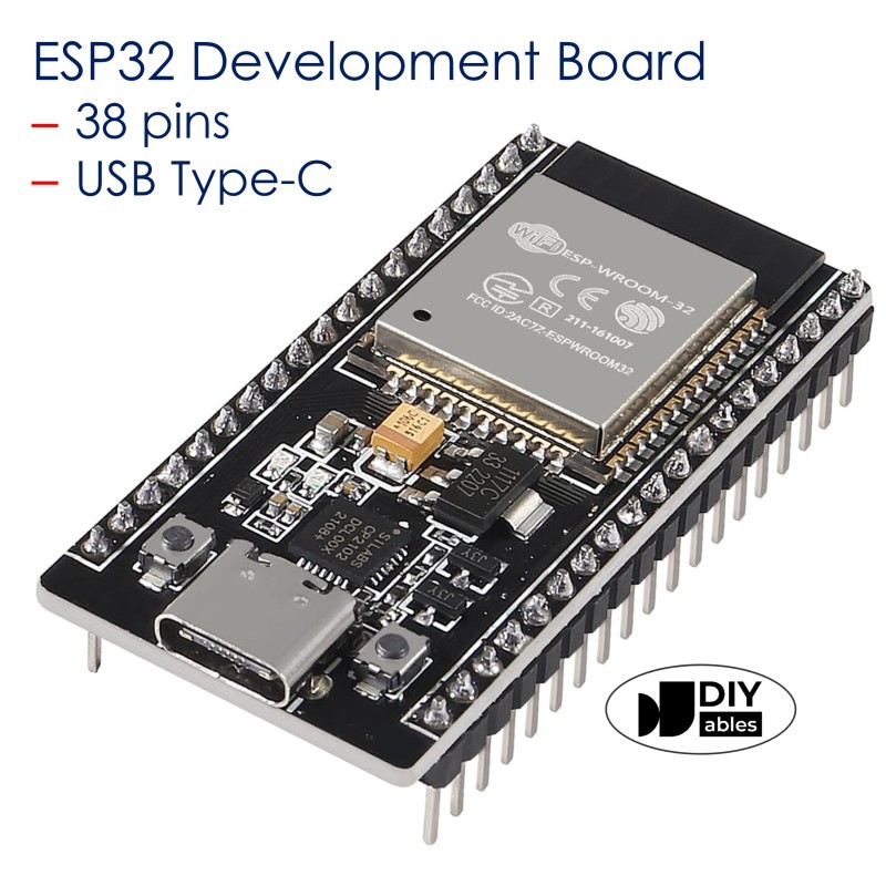 Carte développement ESP32 WROOM-32 - 38 BROCHES Carte développement ESP32 WROOM-32 - 38 BROCHES