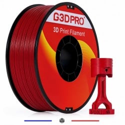 Filament PETG Rouge 1 kg – G3D PRO® Filament PETG Rouge 1 kg – G3D PRO®