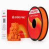 Détail du filament PLA Orange Fluo 500 g Détail du filament PLA Orange Fluo 500 g