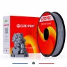 Filament PLA Silk Glossy Argent Gris 500 g 1.75 mm pour impression 3D – G3D PRO® Filament PLA Silk Glossy Argent Gris 500 g 1.75 mm pour impression 3D – G3D PRO®