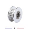 Poulie de distribution pour courroie de 6mm, axe de 5mm, 20 dents