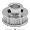 Poulie 2GT-6 40T Bore 12mm pour courroie de 6mm