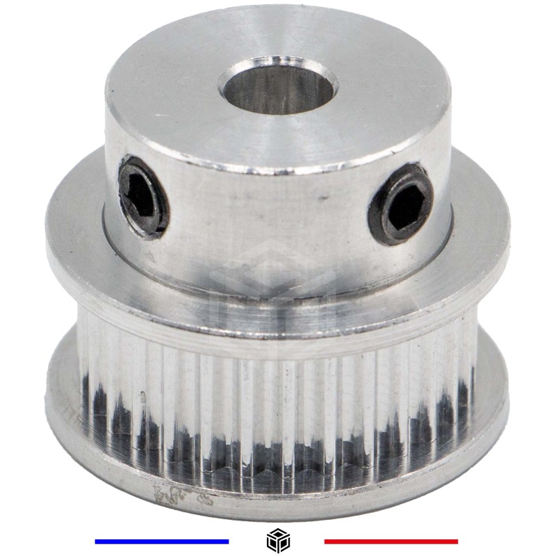 Poulie 2GT-6 30T Bore 5mm Poulie 2GT-6 30T Bore 5mm