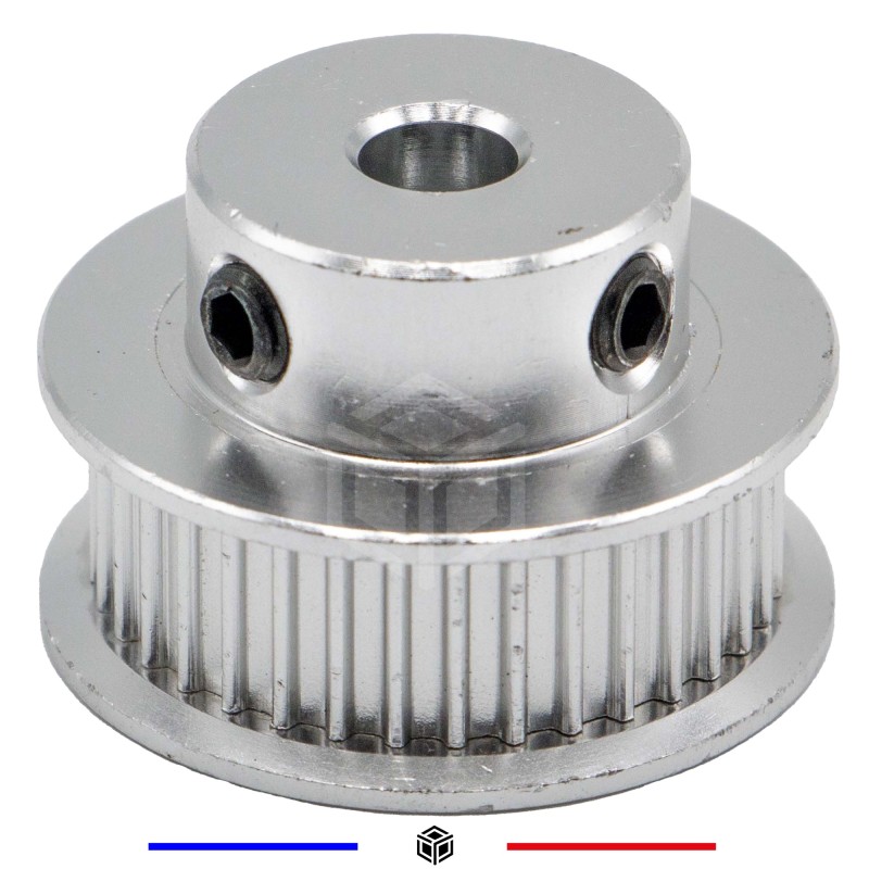 Poulie 2GT-10 48T Bore 5mm Poulie 2GT-10 48T Bore 5mm
