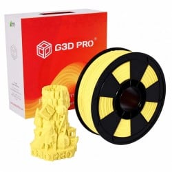 Fil 3D PLA Pastel 1 Kg 1.75 mm Jaune