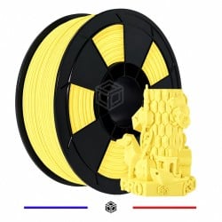 Fil 3D PLA Pastel 1 Kg 1.75 mm Jaune Fil 3D PLA Pastel 1 Kg 1.75 mm Jaune