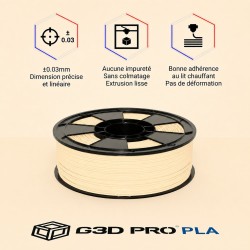 PLA Pastel Mat Peau Skin 1.75 mm - 1Kg | Grossiste 3D