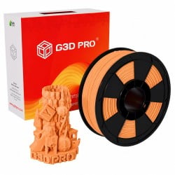 Filament 3D PLA 1Kg 1.75mm - Orange Pêche Mat Pastel - Impression 3D