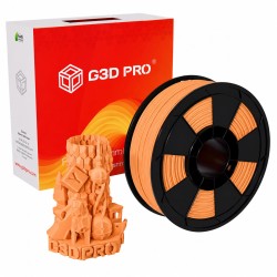 Filament 3D PLA 1Kg 1.75mm - Orange Pêche Mat Pastel - Impression 3D