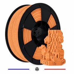Fil 3D PLA Pastel 1 Kg 1.75 mm Orange Pêche