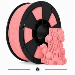 Fil 3D PLA Pastel 1 Kg 1.75 mm Rose Dragé