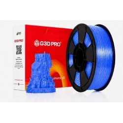 Filament PLA Translucide Bleu 1 Kg – 1.75 mm | Grossiste 3D