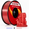Filament PLA Translucide Rouge 1 Kg – 1.75 mm | Grossiste 3D
