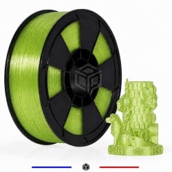Filament 3D PLA Translucide 1 Kg Vert 1.75mm Filament 3D PLA Translucide 1 Kg Vert 1.75mm