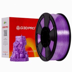 Filament PLA Translucide Violet 1 Kg – 1.75 mm | Grossiste 3D