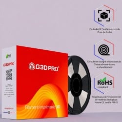 Fil 3D PLA 1 Kg 1.75 mm Transparent