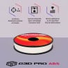 Fil 3D ABS 500g 1.75 mm Perle Blanc Fil 3D ABS 500g 1.75 mm Perle Blanc