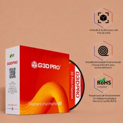 Fil 3D ABS 500g 1.75mm marron