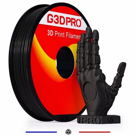 Fil 3D ABS 500g 1.75mm Noir