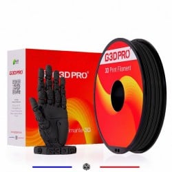Filament 3D ABS Noir 1,75 mm – Bobine 500 g FDM